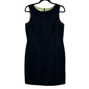 Talbots Classic Timeless Silk Sleeveless Mini Little Black Dress Size 10 Petite